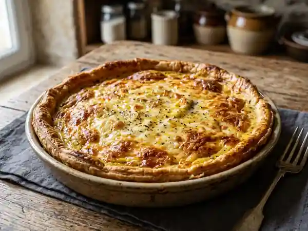 Tarte Dijonnaise Gourmande au Moutarde de Dijon - Photo de présentation