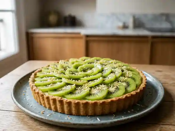 Tarte Kiwi-Coco au Sableux Craquant - Photo de présentation