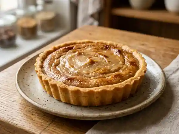 Tarte Fondante à la Crème de Marron : Douceur Automnale - Photo de présentation