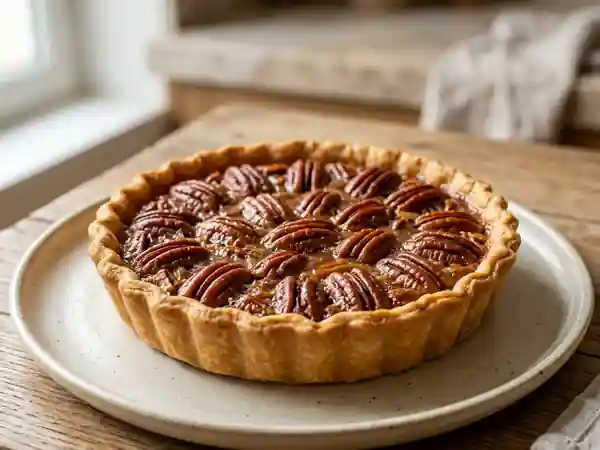 Tarte Pécan au Caramel Fondant - Photo de présentation