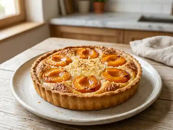 Tarte Abricot Fondante et Coco Croustillante - Photo de présentation