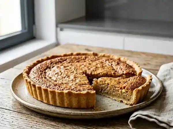 Tarte fondante à l'amande douce - Photo de présentation