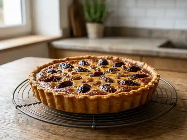 Tarte Fondante Pruneaux et Raisins - Photo de présentation