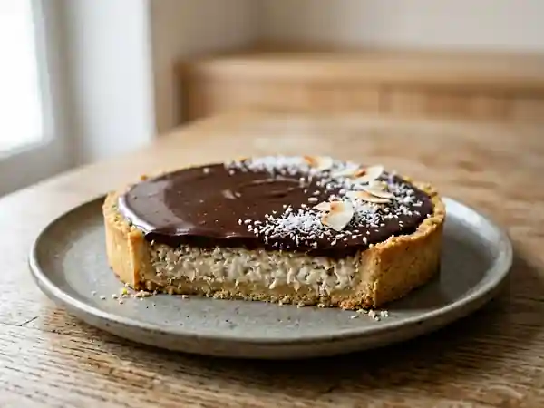 Tarte Gourmande Chocolat-Noix de Coco façon Bounty - Photo de présentation