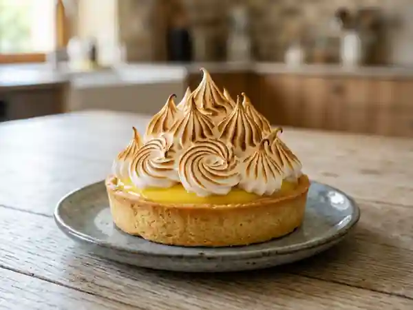 Tarte meringuée au citron : recette gourmande et facile - Photo de présentation
