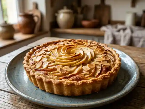 Tarte Normande Amandine Fondante et Gourmande - Photo de présentation