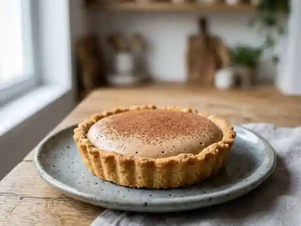Tarte onctueuse à la mousse de café - Photo de présentation