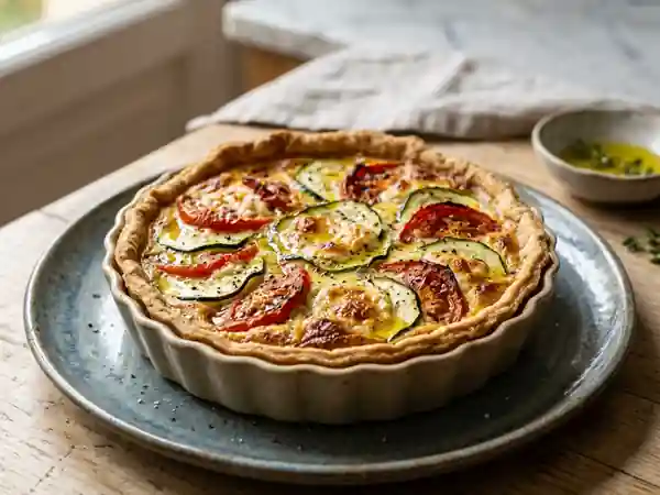 Tarte Perrette Gourmande au Fromage et Légumes - Photo de présentation