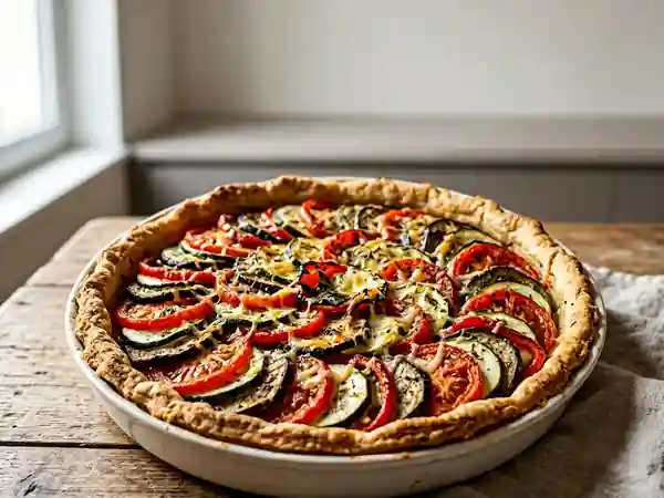 Tarte Provençale Maison aux Légumes du Soleil - Photo de présentation