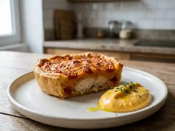 Tarte Rouille au Poisson : Recette Savoureuse et Facile - Photo de présentation