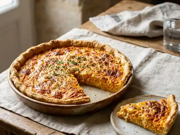 Tarte savoureuse à la carotte façon Christian - Photo de présentation