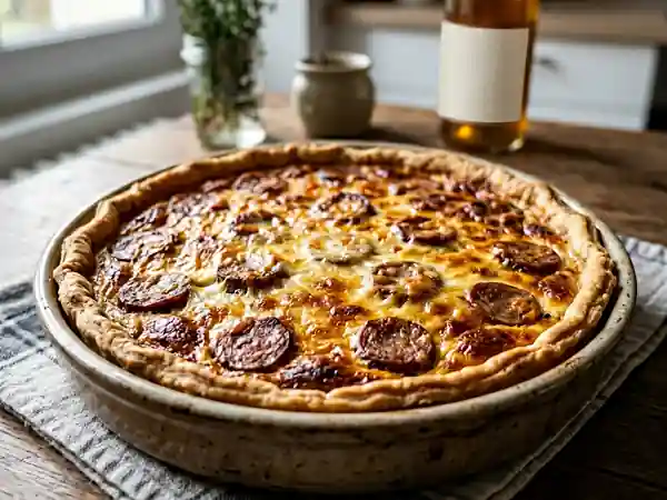 Tarte Bretonne à l'Andouille Croustillante - Photo de présentation