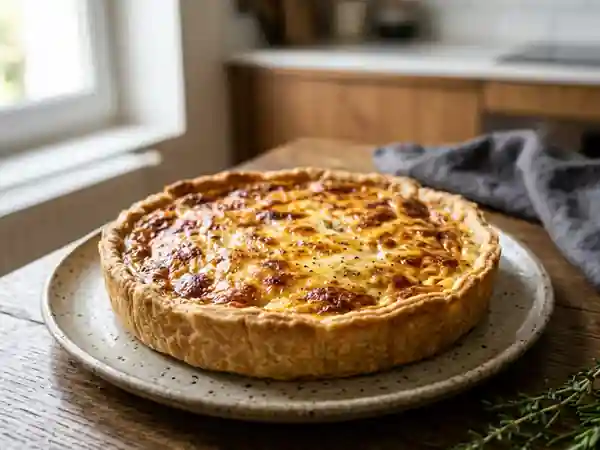 Tarte Fondante au Beaufort et Muscade - Photo de présentation