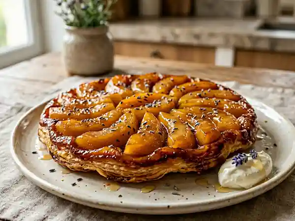 Tatin de Melon Fondant au Miel de Lavande - Photo de présentation