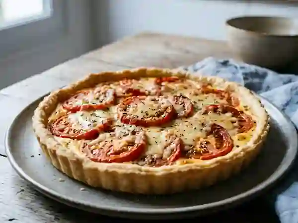 Tarte Tomate et Comté Fondant - Photo de présentation