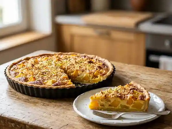 Tarte Tropicale Fondante Mangue et Coco - Photo de présentation