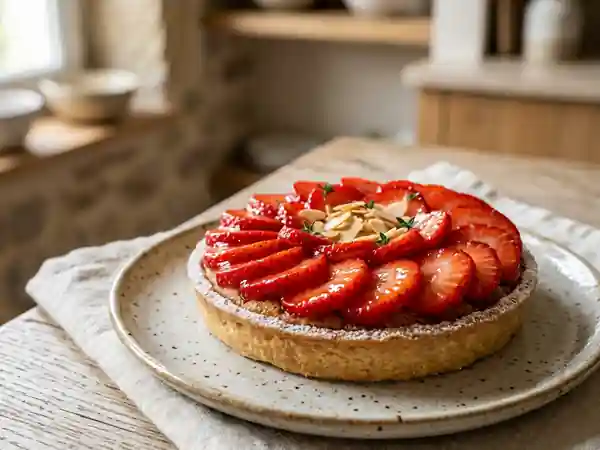Tartelettes Fraise-Amande Fondantes - Photo de présentation