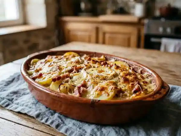 Tartiflette Normande Crémeuse au Camembert - Photo de présentation