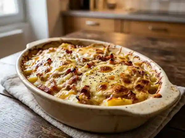 Tartiflette Fondante à la Poitrine Fumée - Photo de présentation