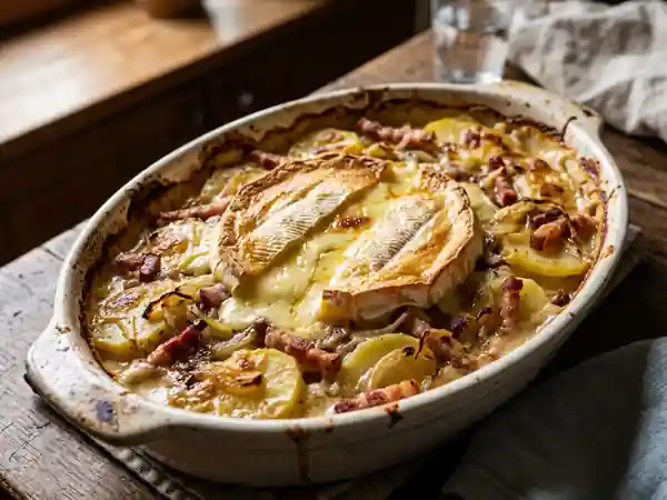 Tartiflette fondante au Reblochon fermier - Photo de présentation