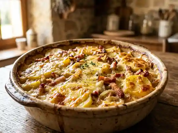 Tartiflette savoureuse au vacherin Mont d'Or - Photo de présentation