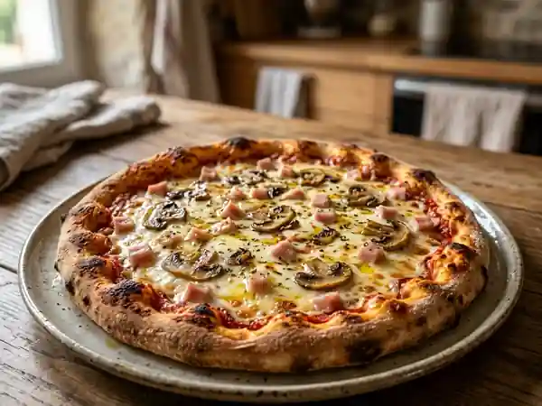 Tartipizz Croustillante Jambon & Champignons - Photo de présentation