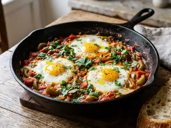Tchactchouca Algérienne : Recette Traditionnelle Savoureuse - Photo de présentation