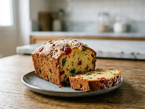 Cake Anglais Fondant aux Fruits Confits - Photo de présentation