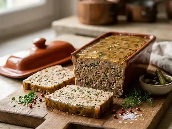 Terrine de brochet fondante à la muscade - Photo de présentation