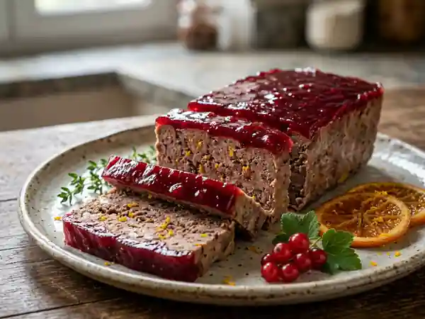 Terrine de canard fondante à l'orange - Photo de présentation
