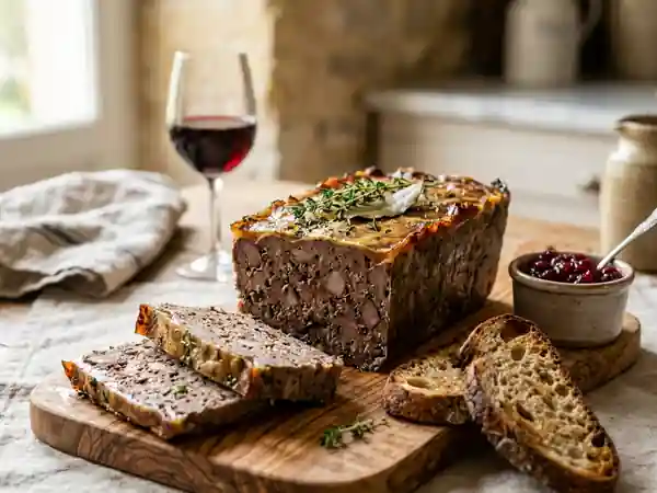 Terrine de chevreuil onctueuse au cognac - Photo de présentation