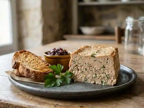 Terrine de Foie de Lotte Fondante au Vin Blanc - Photo de présentation