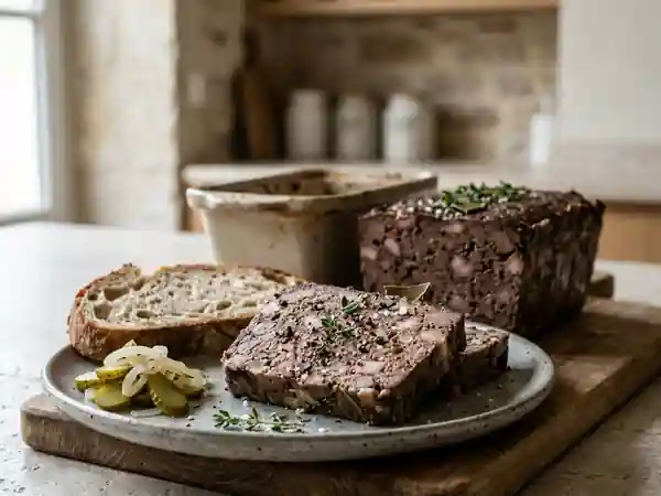 Terrine de foie de sanglier maison : recette gourmande et authentique - Photo de présentation