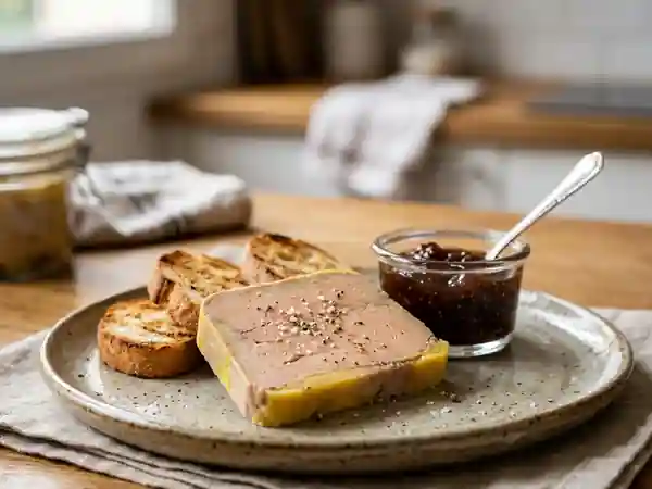 Terrine de foie gras soyeuse à l'Armagnac - Photo de présentation