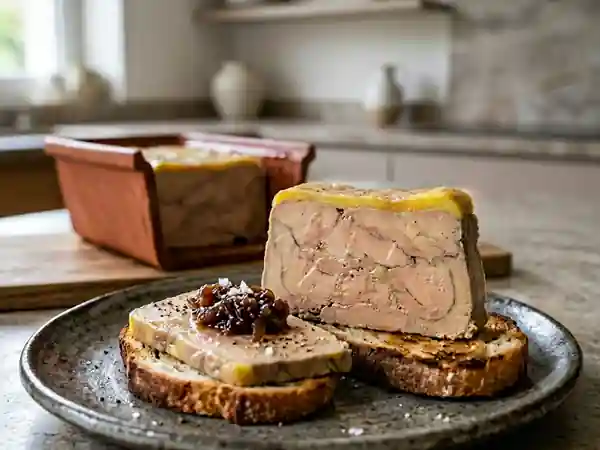 Terrine de foie gras fondante à l'Armagnac - Photo de présentation
