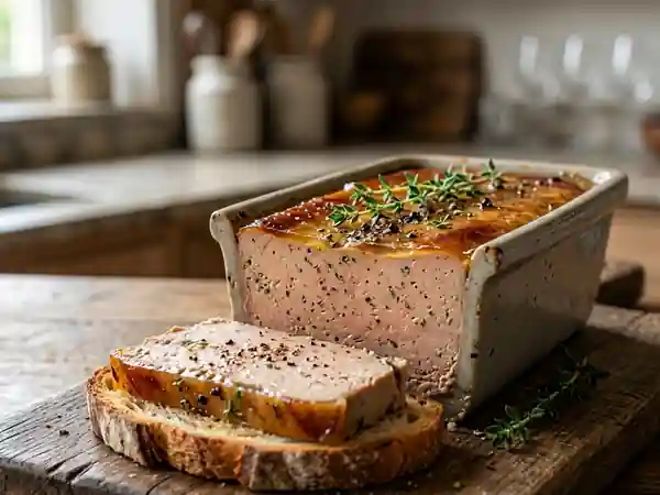 Terrine de foies de volaille fondante - Photo de présentation