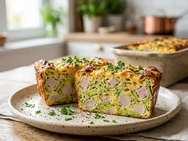 Terrine de jambon aux courgettes : recette facile et gourmande - Photo de présentation