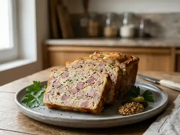 Terrine de jambon fondante à la muscade - Photo de présentation