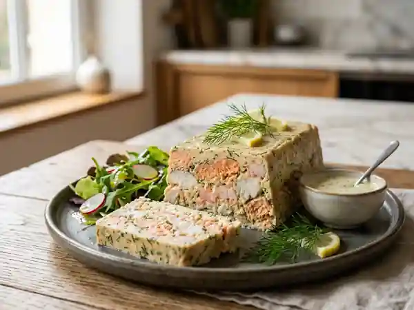 Terrine de la mer fondante à l'aneth - Photo de présentation