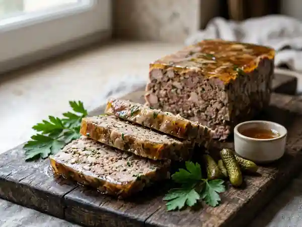 Terrine de lapin maison en conserve : recette facile et savoureuse - Photo de présentation
