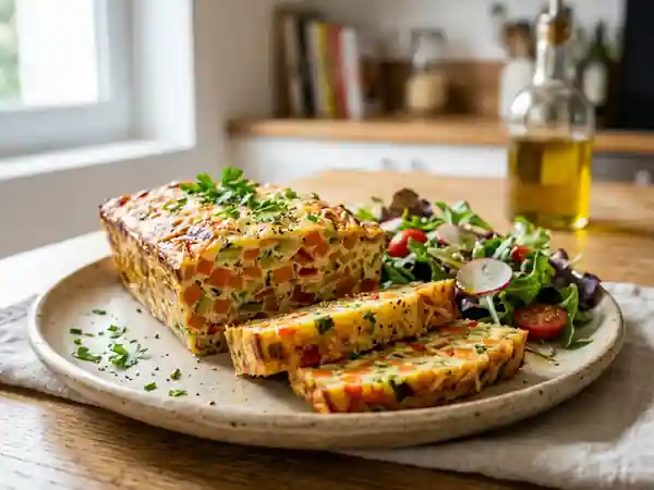 Terrine de légumes maison savoureuse et légère - Photo de présentation