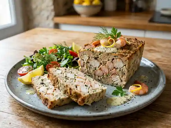 Terrine de poisson aux crevettes : recette gourmande et facile - Photo de présentation