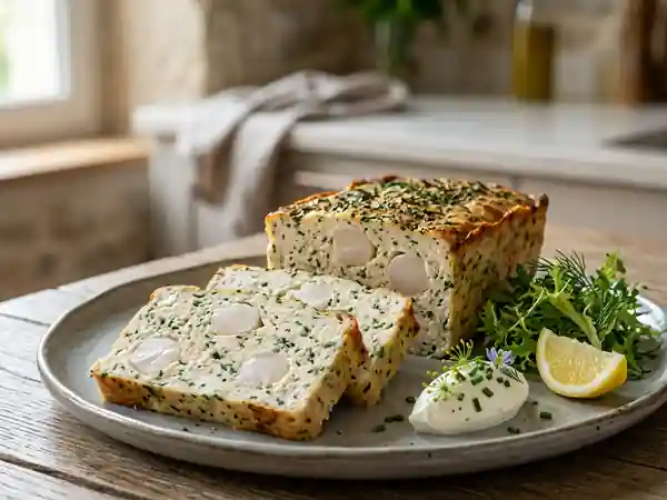 Terrine fondante poisson et saint-jacques - Photo de présentation