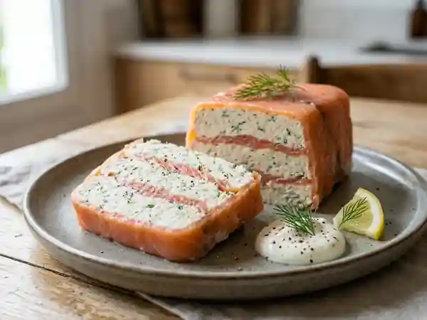 Terrine Fondante au Saumon et Aneth - Photo de présentation