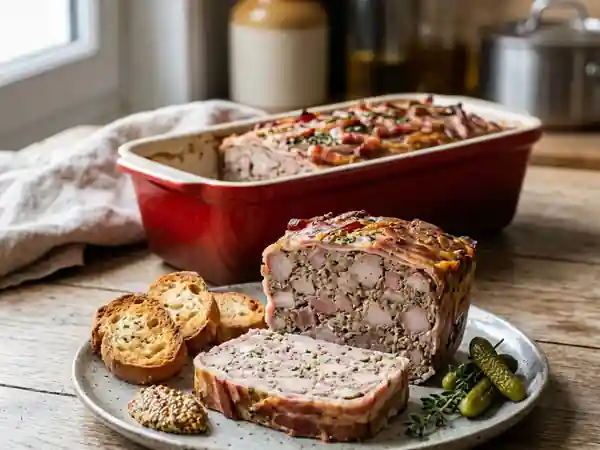 Terrine de porc au lard maison : recette gourmande et facile - Photo de présentation