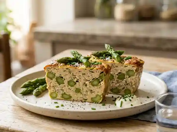 Terrine de poulet fondante aux asperges - Photo de présentation