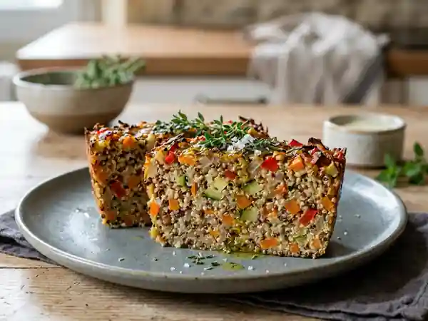 Terrine de Quinoa Fondante aux Légumes - Photo de présentation