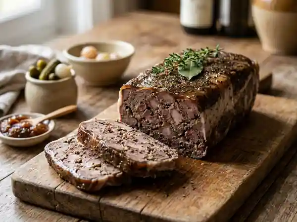 Terrine de sanglier fondante au Cognac - Photo de présentation