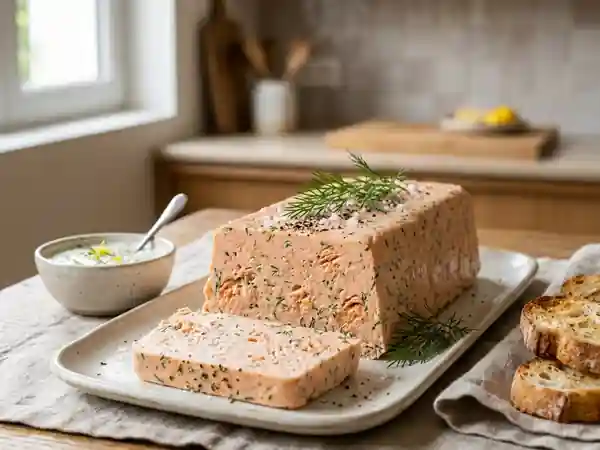 Terrine de saumon facile et rapide : recette gourmande pour impressionner - Photo de présentation
