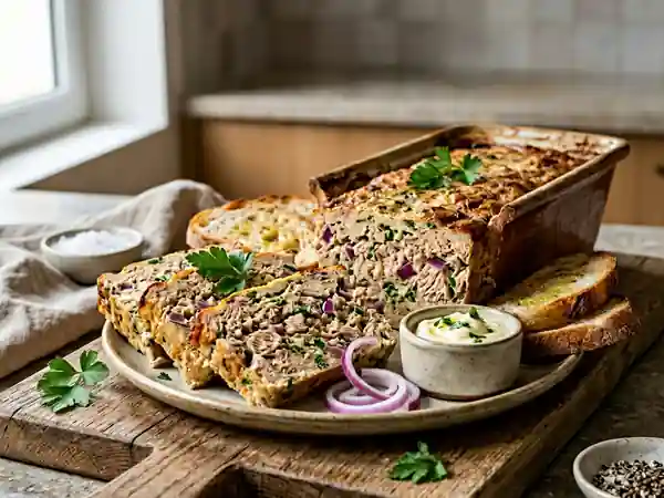 Terrine de thon à l'oignon rouge : recette fraîche et gourmande - Photo de présentation